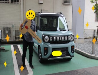 スペーシアギア納車いたしました！！